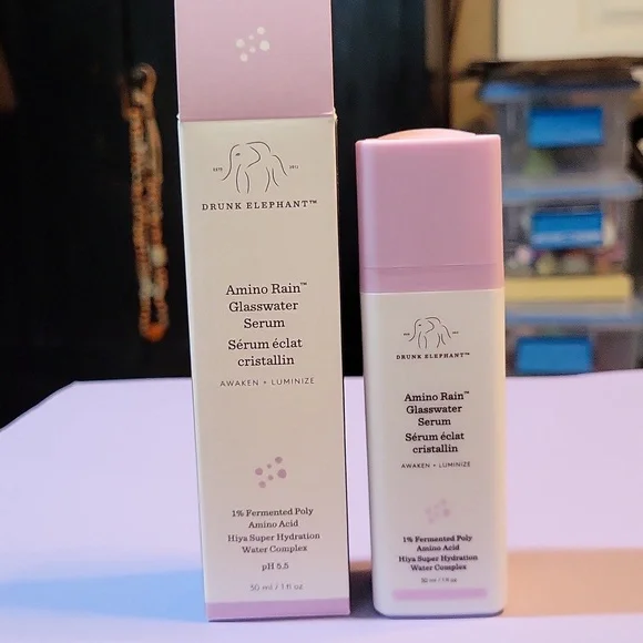 Drunk Elephant Amino Rain Glasswater Serum, 30ml, NIB - Picture 8 of 8